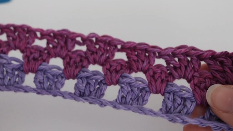 Instructions for Making the Granny Stripe Scarf Pattern