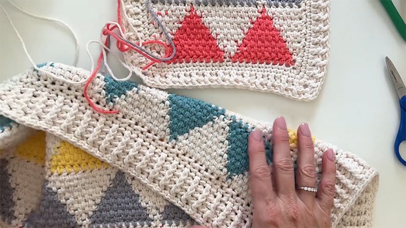 Violet Gray Triangle