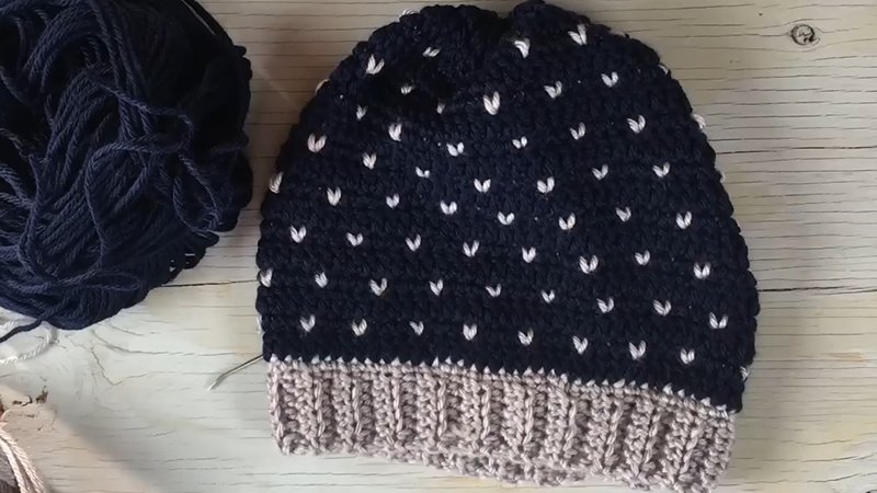 Crochet Snowfall Hat