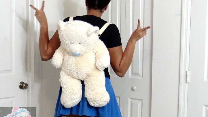 DIY Backpack Teddy Bear