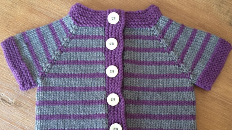 Fuss Free Baby Cardigan