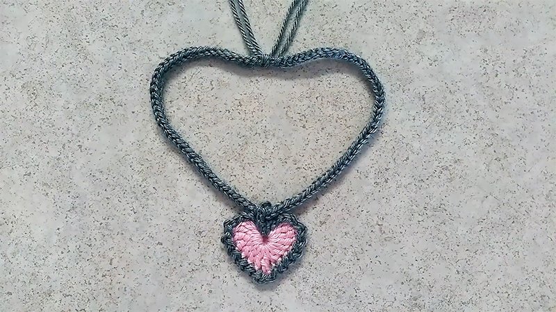 Heart Locket Crochet Pattern