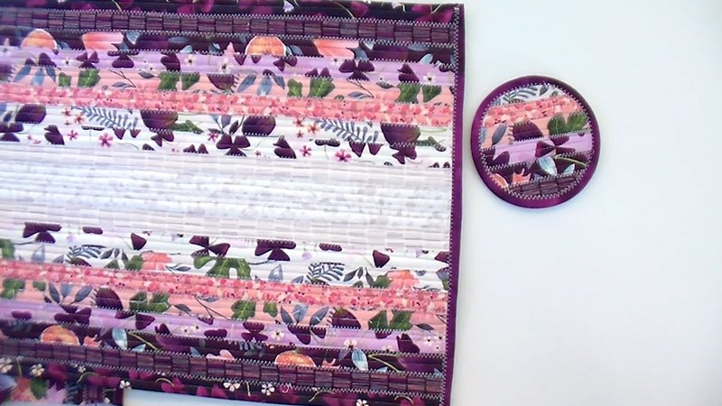 Jelly Roll Coasters and Mug Rugs