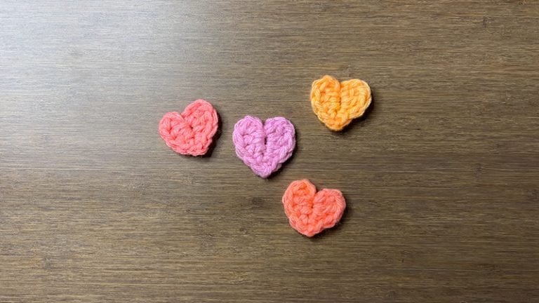 Mini Crochet Heart Pattern