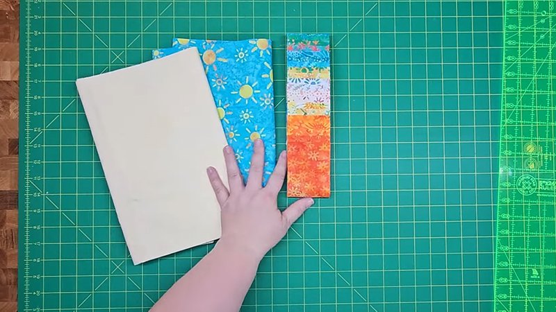 Prepare Fabric Strips