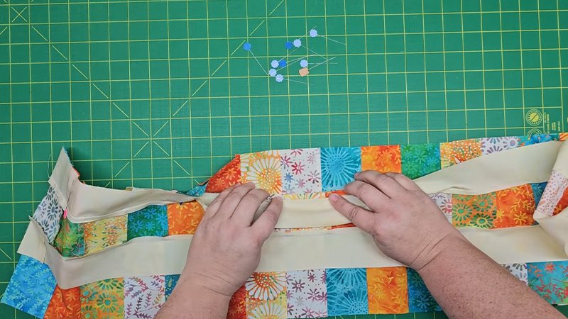 Reassemble Quilt Top