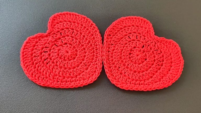 Red Heart Coasters Crochet Pattern