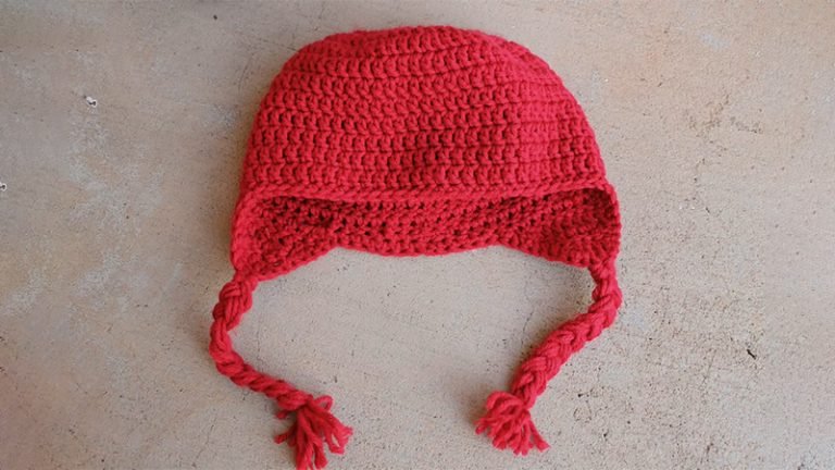 Seamless Earflap Hat