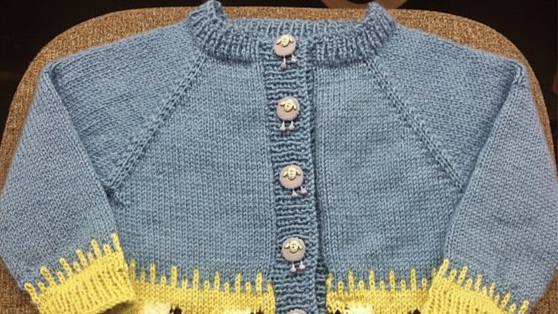Sheep Yoke Baby Cardigan Pattern