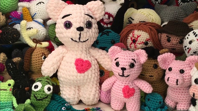 Small Love Heart Bear