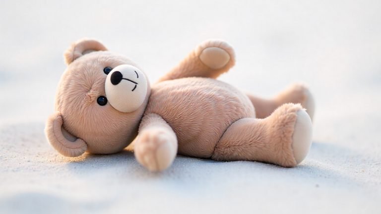 Teddy Bear that Lies Down