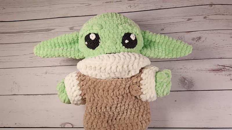 crochet yoda free pattern