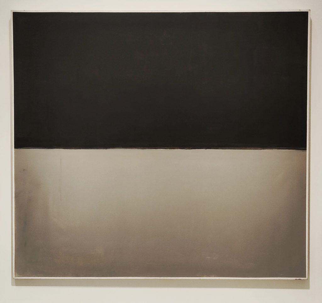 Untitled (Black on Gray) 1969 – Mark Rothko