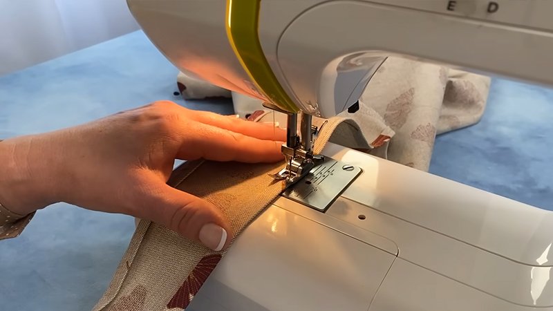 Attaching the Skirt to the Waistband