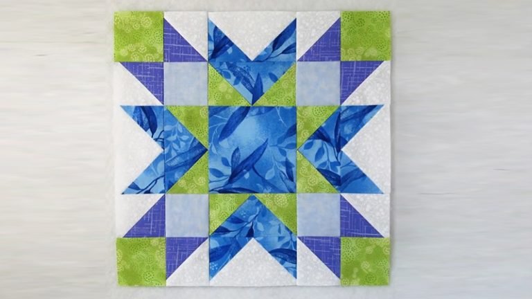 Blueberry Pie - Log Cabin Pattern