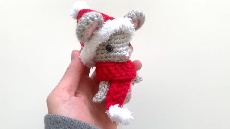 Christmas Mouse pattern