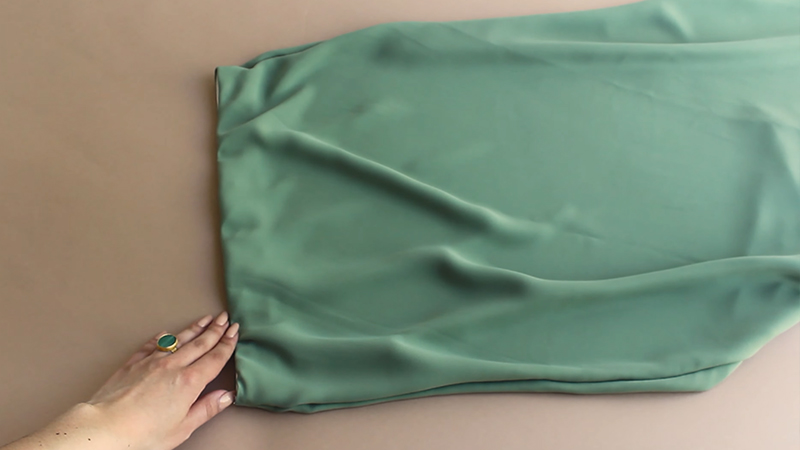 Creating the Waist and Buttonhole
