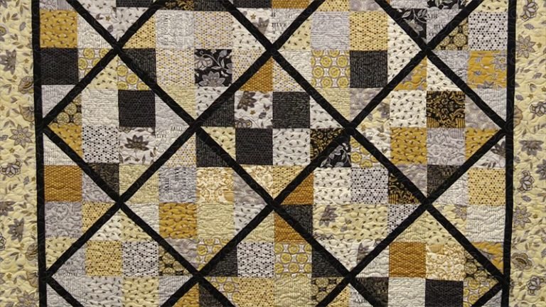 Grandma's Lattice Quilt Pattern