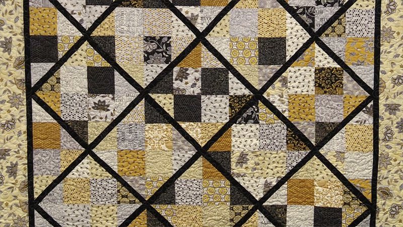 Grandma's Lattice Quilt Pattern