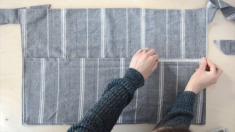 Instructions for Making the Cute Half Apron Pattern