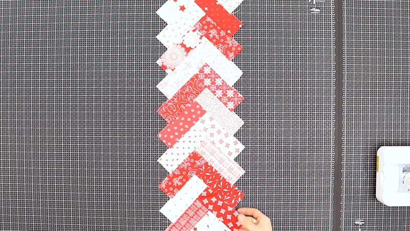 Instructions for Making the Free Jelly Roll Strip Quilt