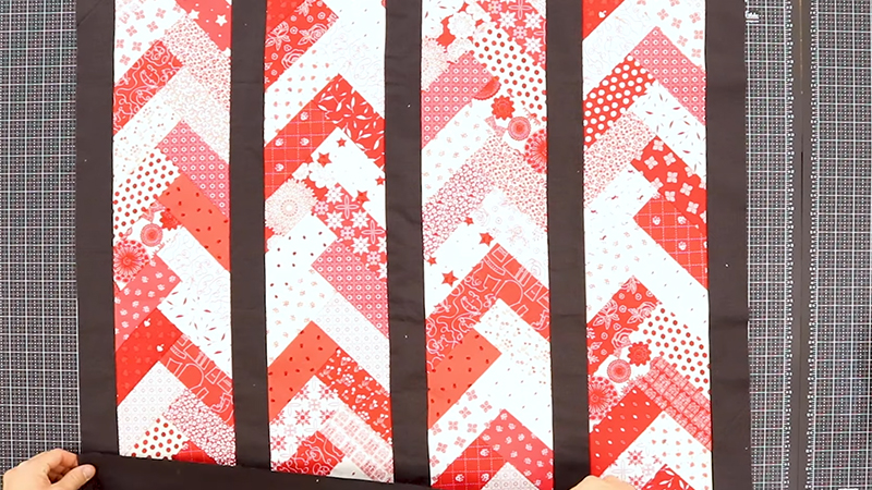Jelly Roll Strip Quilt Pattern