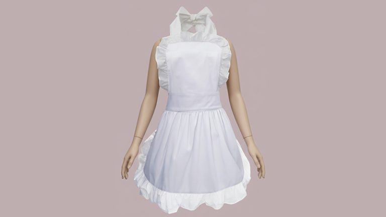Retro Ruffled Apron