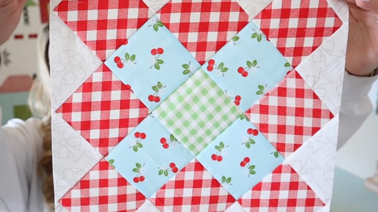 Scrappy Granny Squares Quilt Pattern
