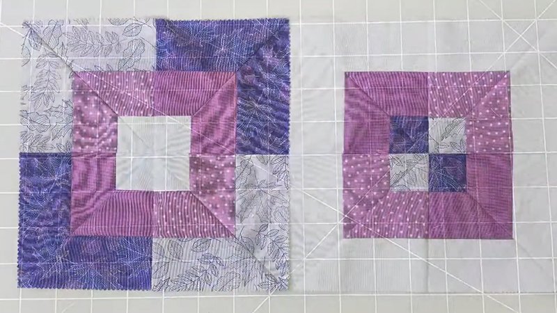 Seaside Squares Lap Quilt pattern