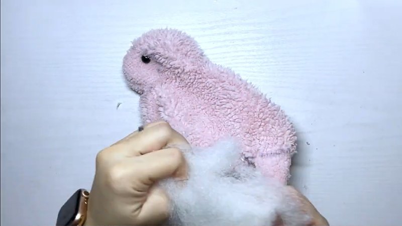 Stuffing the Plushie