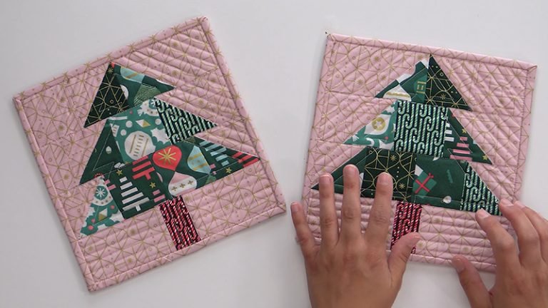 Christmas Tree Mug Rug