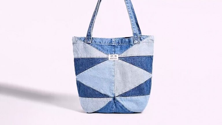 Denim Patchwork Tote Bag Pattern