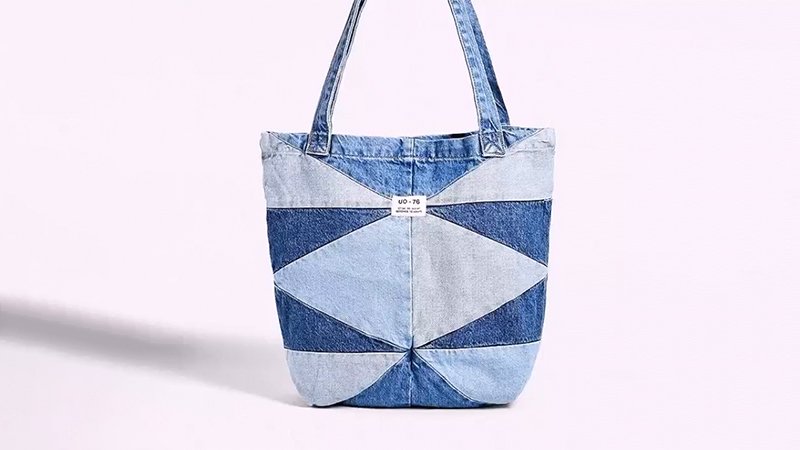 Denim Patchwork Tote Bag Pattern