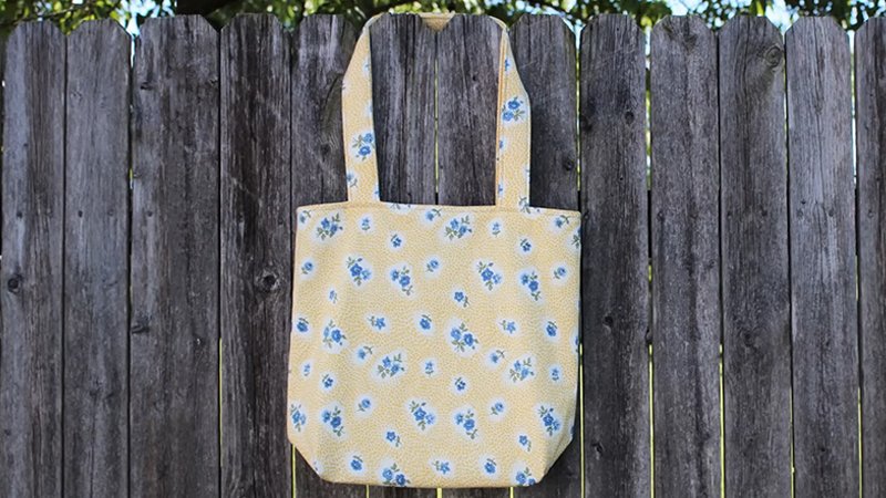 Easy Bag with 1 Yard of Quilting Cotton