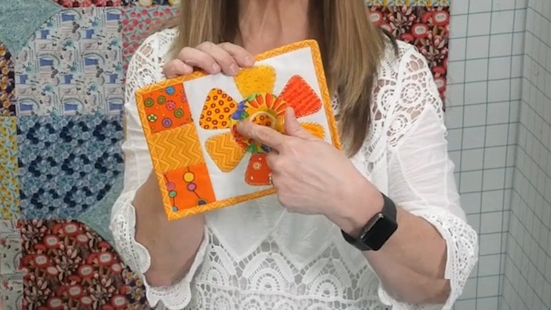 Instructions for Making the April Mug Rug Pattern