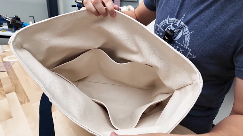 Instructions for Making the Canvas Book Bag Pattern