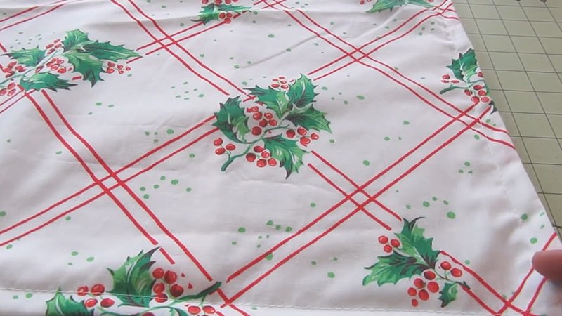 Instructions for Making the Holiday Pillowcase Pattern