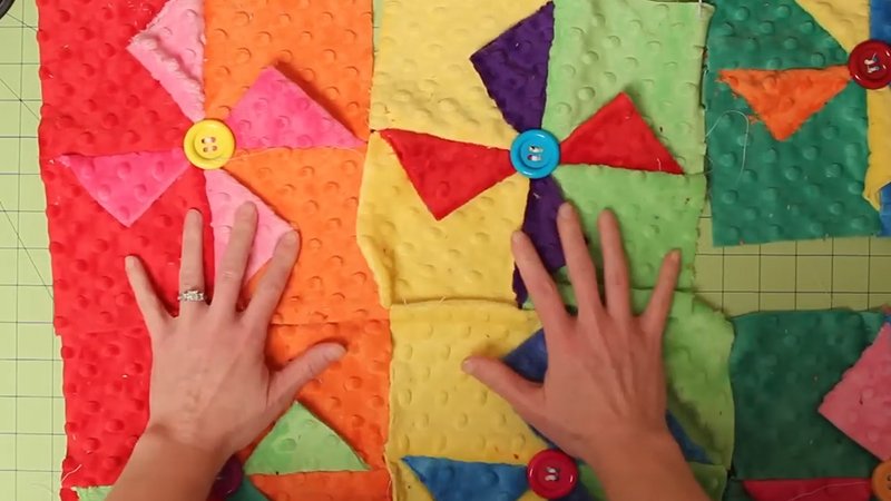 Instructions for Making the Pinwheel Band Pillowcase Pattern