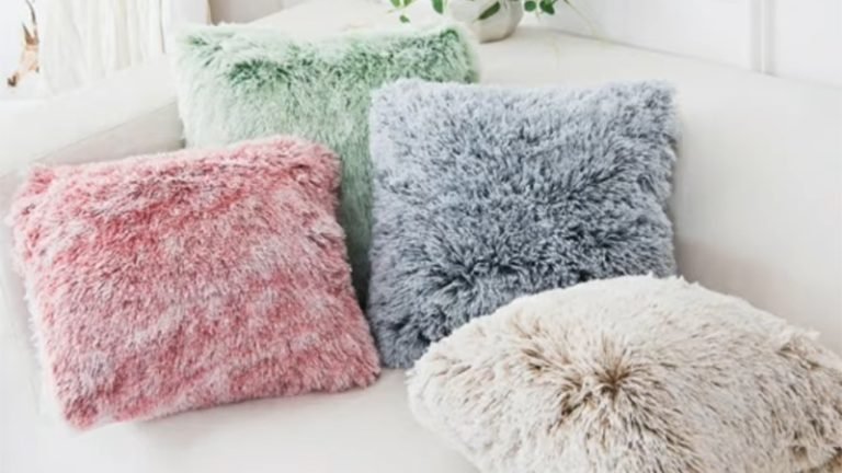Plush Fabric Pillowcase