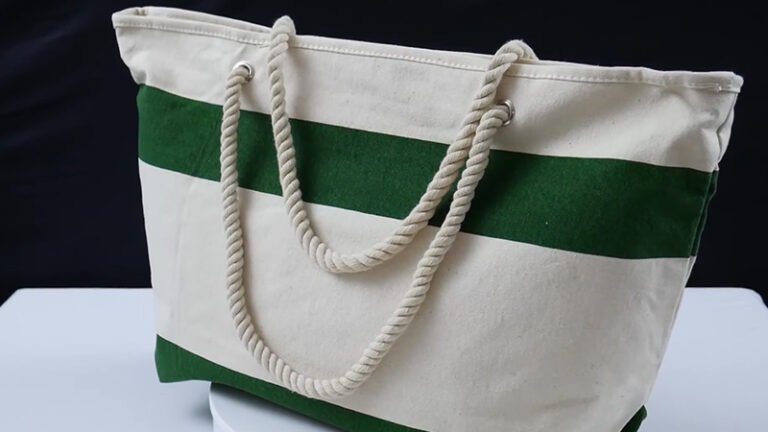 Shopping Bag with Rope Handles