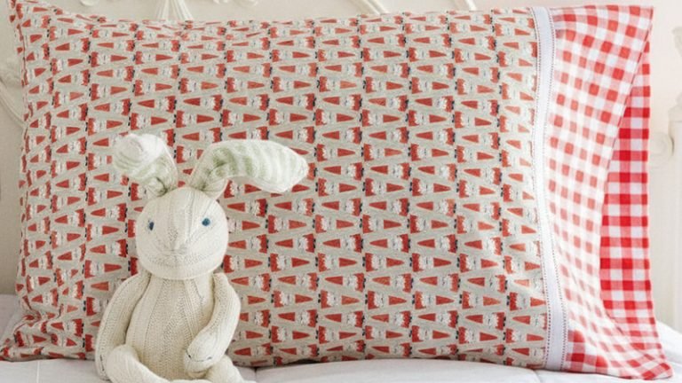 Simply Squares Band Pillowcase