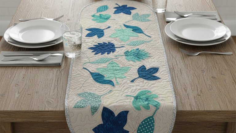 Autumn Leaves Table Runner Pattern