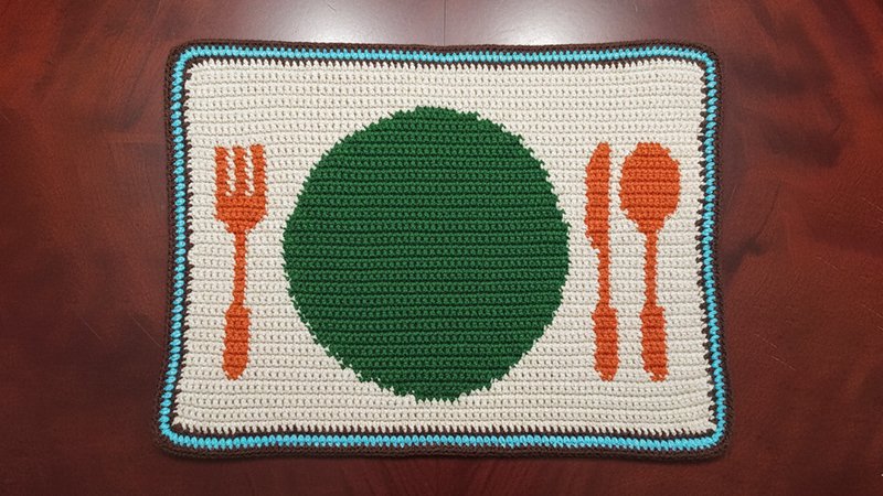 Basic Cutlery Placemat