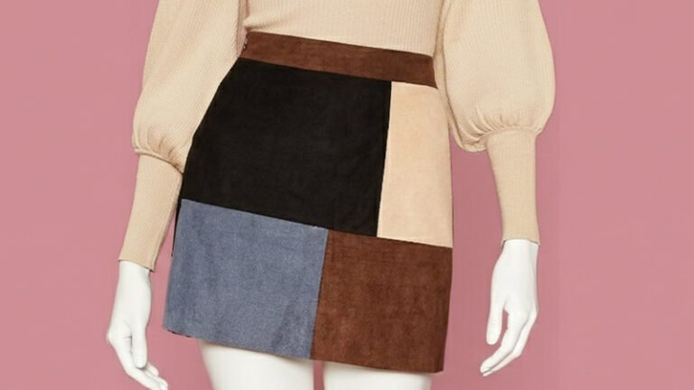 Colorblock Skirt Pattern