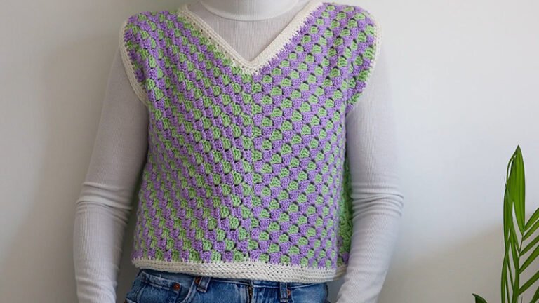 Corner to Corner Crochet Vest Pattern