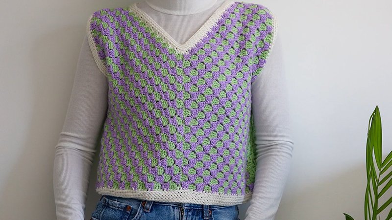 Corner to Corner Crochet Vest Pattern