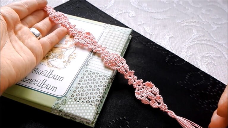 Crochet Lace Bookmark