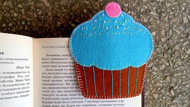 Cupcake Bookmark