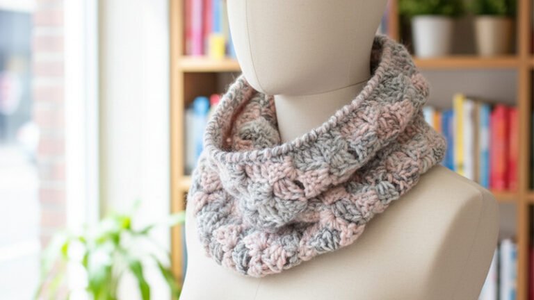Easy C2C Crochet Cowl Pattern