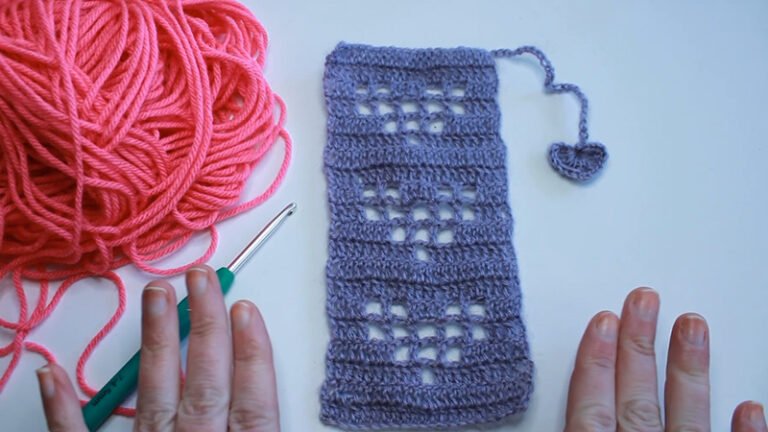 Filet Crochet Bookmark Pattern
